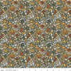 SALE The Old Garden Arthur C14233 Chive - Riley Blake Designs - Floral Flowers - Quilting Cotton Fabric