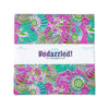 Image of the Expressions Bedazzled! Batik 10 inch Stacker by Riley Blake Designs. Features cool flower colored fabrics. 
Cute Little Fabric Shop
