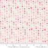 Image of the Love Blooms Arrow Lace quilting cotton fabric by Moda Fabrics. Features arrows on a white background. Cute Little Fabric Shop
