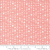 Image of the Love Blooms Arrow Blush quilting cotton fabric by Moda Fabrics. Features arrows on a pink background. Cute Little Fabric Shop