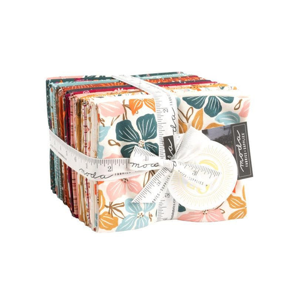 Image of the Things Above fat quarter bundle with quilting cotton fabric by Fancy That Design House for Moda Fabrics. Features floral fabrics. 
Cute Little Fabric Shop