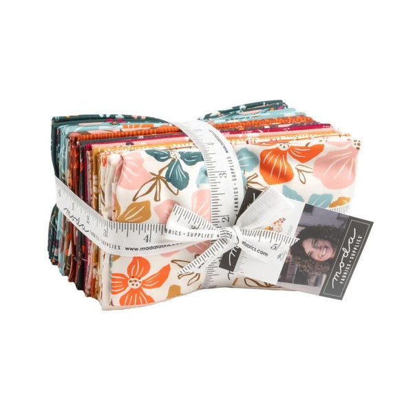 Image of the Things Above fat eighth bundle with quilting cotton fabric by Fancy That Design House for Moda Fabrics. Features floral fabrics. 
Cute Little Fabric Shop