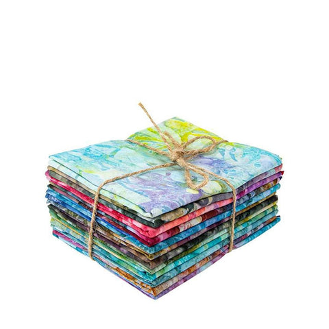 Image of the Expressions Batiks Express Yourself! Abstract Fat Quarter Bundle by Riley Blake Designs. Features quilting cotton abstract Batik fabric.
Cute Little Fabric Shop