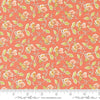 Image of the Portofino Sweet Pea Gelato quilting cotton fabric by Fig Tree Co for Riley Blake Designs. Features flowers on a pink background. Cute Little Fabric Shop