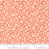Image of the Portofino Branch Gelato quilting cotton fabric by Fig Tree Co for Riley Blake Designs. Features vines on a coral background. Cute Little Fabric Shop