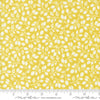 Image of the Portofino Branch Citron quilting cotton fabric by Fig Tree Co for Riley Blake Designs. Features vines on a yellow background. Cute Little Fabric Shop