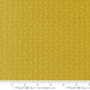 SALE Portofino Polka Dot 35397 Pineapple - Moda Fabrics - Dotted Scattered Circles Dots - Quilting Cotton Fabric