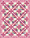 Image of the Dear Eliza Quilt Pattern by Black Cat Creations. Features star patterns on a quilt. 
Cute Little Fabric Shop