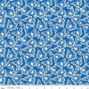 Image of the Friendship Florals Butterflies Cobalt quilting cotton fabric by Diane Labombarbe for Riley Blake Designs. Features butterflies scattered on a blue background.
Cute Little Fabric Shop
