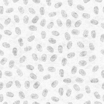 Image of the True Detective Fingerprints White quilting cotton fabrics by Morris Creative Group for QT Fabrics. Features scattered fingerprints on a white background.
Cute Little Fabric Shop