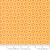 Image of the Sunday Brunch Pastry Mimosa quilting cotton fabric by Moda Fabrics. Features flowers on a yellow background. Cute Little Fabric Shop