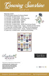 Image of the Growing Sunshine quilt pattern by Sweetfire Road for Moda Fabrics. Features the fabric requirements for the quilt.
Cute Little Fabric Shop