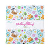 Image of the Pretty Kitty 10 inch stacker by Doodlebug Design Inc. for Riley Blake Designs. Features cat themed fabrics on various backgrounds. 
Cute Little Fabric Shop