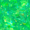 Image of the Mixology Blend Green quilting cotton fabric by Ocllo Mason For QT Fabrics. Features acrylic swirls on a green background. 
Cute Little Fabric Shop