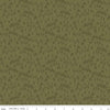 Image of the Sewing Your Oats Leaves Green Quilting cotton fabric by Karen Walker for Riley Blake Designs. Features branches and leaves on a green background. Cute Little Fabric Shop.