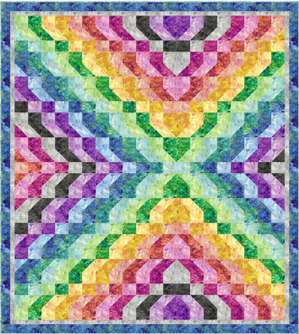 Image of the Mixed Ripple quilt pattern by QT Fabrics. Features a ripple pattern on a quilt.
Cute Little Fabric Shop