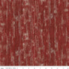 Image of the Covered Bridges in Spring Barn Wood Burgundy by Quilting Cotton Fabric. Features a wood grain fabric on a red background. Cute Little Fabric Shop