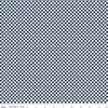 Image of the Check Please! 1/4 inch Check Navt quilting cotton fabric by Riley Blake Designs. Features a small printed gingham checkered pattern with a navy checkered print. Cute Little Fabric Shop