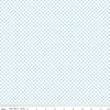 Image of the Check Please! 1/4 inch Check Boy Blue quilting cotton fabric by Riley Blake Designs. Features a small printed gingham checkered pattern with a blue checkered print. Cute Little Fabric Shop