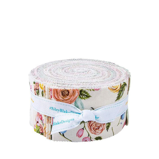 Image of the Sweet Spring Rolie Polie by Hester & Cook for Riley Blake Designs. Features colorful easter fabric on various backgrounds. 
Cute Little Fabric Shop