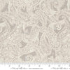 Image of the Sandalwood Adeline Moonbeam quilting cotton fabric by 3 Sisters for Moda Fabrics. Features a floral fabric on a gray background. Cute Little Fabric Shop