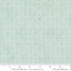 Image of the Sandalwood Harmony Eucalyptus quilting cotton fabric by 3 Sisters for Moda Fabrics. Features a floral fabric on a blue background. Cute Little Fabric Shop
