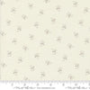 Image of the Sandalwood Felicity Opal Moonbeam quilting cotton fabric by 3 Sisters for Moda Fabrics. Features a floral fabric on a cream background. Cute Little Fabric Shop