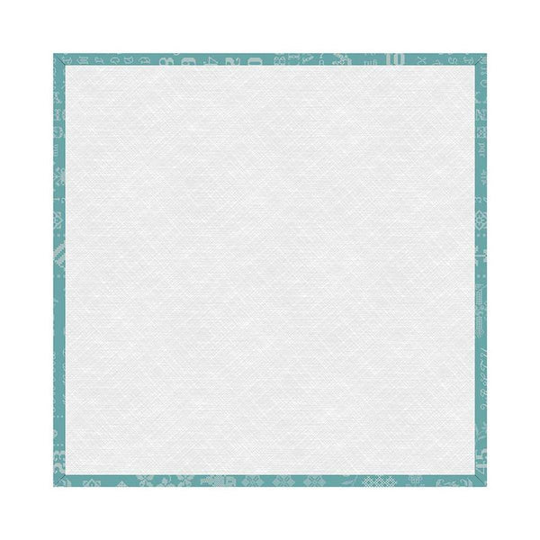 Image of a Riley Blake 18 inch Design Board Raindrop. Features turquoise blue binding on the edges.
Cute Little Fabric Shop