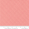 Image of the Love Blooms LOVE Blush quilting cotton fabric by Moda Fabrics. Features the word LOVE on a pink background. Cute Little Fabric Shop