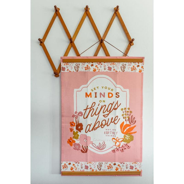 Image of the Things Above Tea Towels Set of 2 by Fancy That Design House for Moda Fabrics. Features a cute kitchen towel. 
Cute Little Fabric Shop
