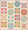 Image of the Sunday Brunch quilt kit by BasicGrey for Moda Fabrics. Features a flower pattern on a quilt. 
Cute Little Fabric Shop