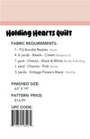 Image of the Holding Hearts quilt pattern by Frannie B Quilting Co for Riley Blake Designs. Features the fabric requirements.
Cute Little Fabric Shop