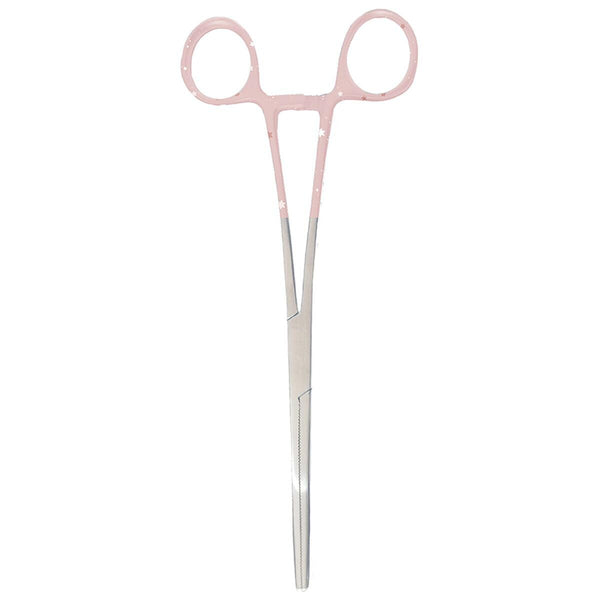 SALE Quilty™ Hemostat ST-41019 Coral - Lori Holt for Riley Blake Designs - Lockable Serrated Edges - 8" Long