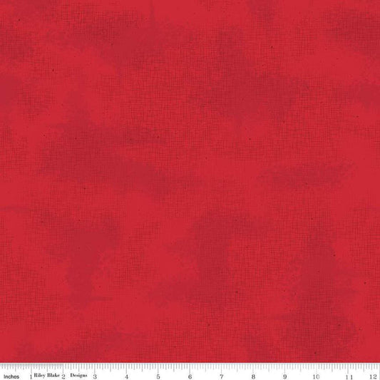 Image of the Wide Back Shabby Cherry by Lori Holt by Riley Blake Designs. Features a shabby pattern on red. 
Cute Little Fabric Shop