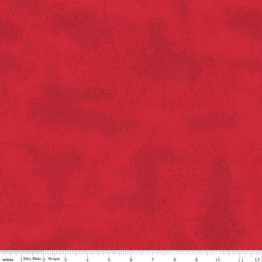 Image of the Wide Back Shabby Cherry by Lori Holt by Riley Blake Designs. Features a shabby pattern on red. 
Cute Little Fabric Shop