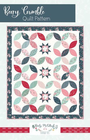 Image of the Stacking Stars quilt pattern by Beverly McCullough for Riley Blake Designs. Features stars on a quilt. 
Cute Little Fabric Shop