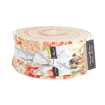 Image of the Portofino rolie polie by Fig Tree Co for Moda Fabrics. Features floral fabrics.
Cute Little Fabric Shop