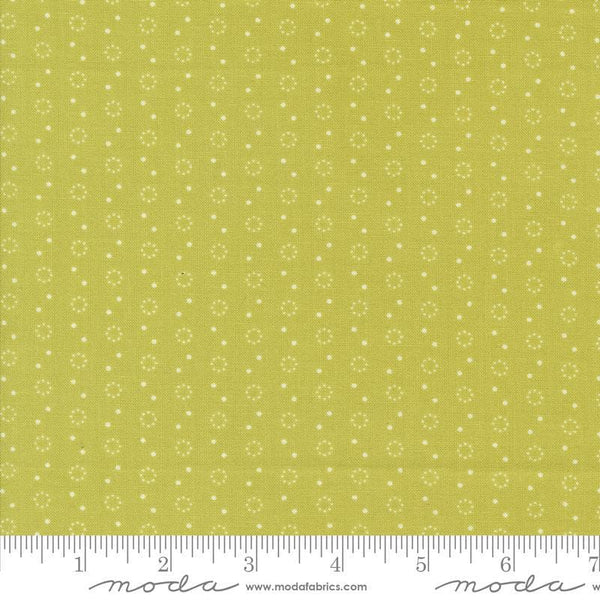 SALE Portofino Polka Dot 35397 Picholine - Moda Fabrics - Dotted Scattered Circles Dots - Quilting Cotton Fabric