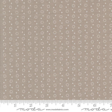 SALE Portofino Polka Dot 35397 Cobblestones - Moda Fabrics - Dotted Scattered Circles Dots - Quilting Cotton Fabric