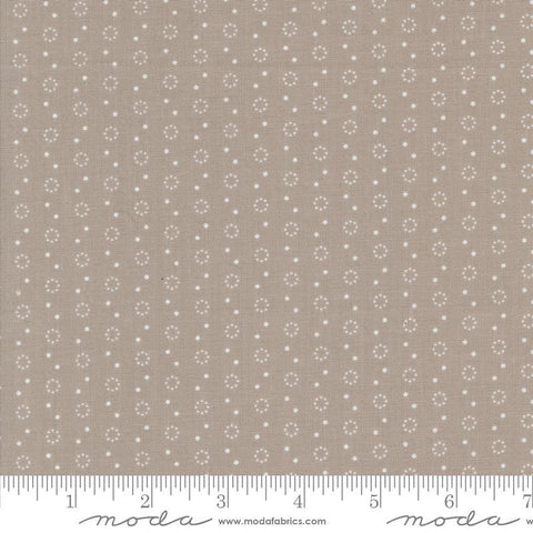 SALE Portofino Polka Dot 35397 Cobblestones - Moda Fabrics - Dotted Scattered Circles Dots - Quilting Cotton Fabric