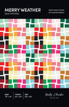 Image of the Merry Weather quilt pattern by Holly Clarke for Moda Fabrics. Features squares on a quilt. 
Cute Little Fabric Shop