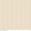Blush 'n Butterscotch Clouds Cream quilting cotton fabric by Simple Simon & Company for Riley Blake Designs. Features striped clouds on a cream background. Cute Little Fabric Shop