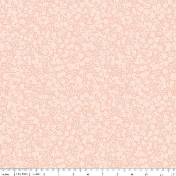 The Wiltshire Shadow Collection 01666519A Ballet Slippers - Riley Blake - Tonal Leaves Berries  - Liberty Fabrics - Quilting Cotton