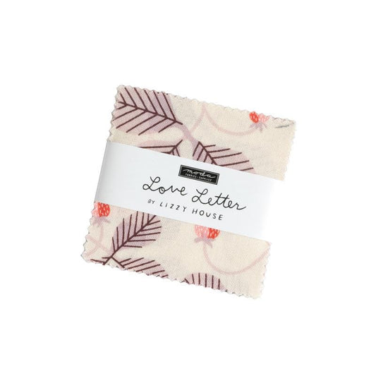 Image of the Love Letter Charm Pack by Lizzy House for Moda Fabrics. Features floral fabrics in many colors.
Cute Little Fabric Shop