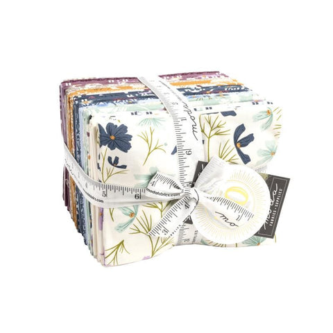 Image of the Seaglass Summer fat quarter bundle by Sweetfire Road for Moda Fabrics. Features floral and beach themed fabrics. 
Cute Little Fabric Shop