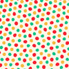 Image of the Vroom Vroom Dots Cream quilting cotton fabric by QT Fabrics. Features small dots on a white background. Cute Little Fabric Shop