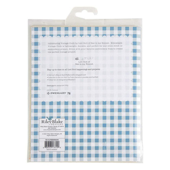 Image of the Lori Holt Vintage Cloth 14-Count Aida Feed Sack for Lori Holt for Riley Blake Designs. Features a tan fabric. 
Cute Little Fabric Shop