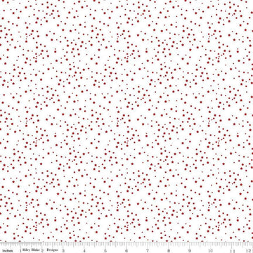 Image of the Stars and Stripes Forever Stars White quilting cotton fabric by Lori Whitlock for Riley Blake Designs. Features stars s on a white background. Cute Little Fabric Shop