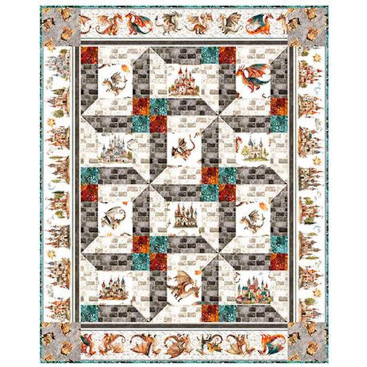 Image of the Dragon Dreams quilt pattern by Pine Tree Country Quilts for QT Fabrics. Features dragons on a quilt.
Cute Little Fabric Shop