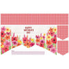 Image of the Mantel Runner of the Month & More Home Decor Panel May by Tara Reed for Riley Blake Designs. Features flowers on a runner. 
Cute Little Fabric Shop
